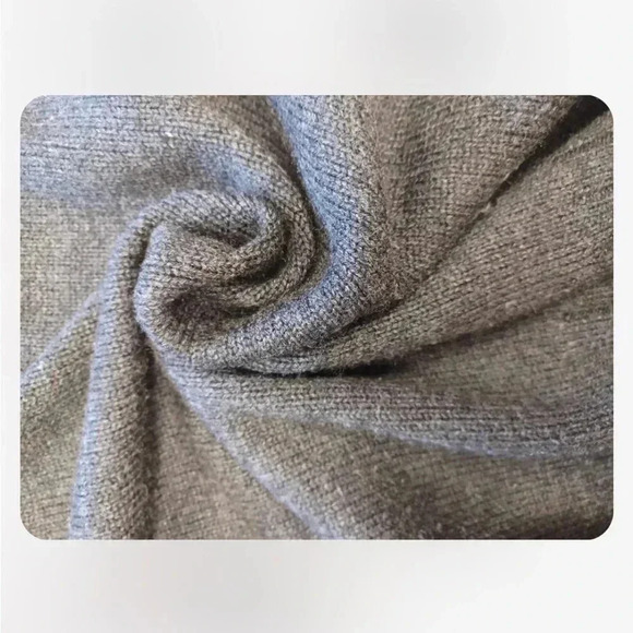 Levi’s Wool Blend Grey Pullover  Knit Sweater V Neck Size Large - Picture 9 of 11